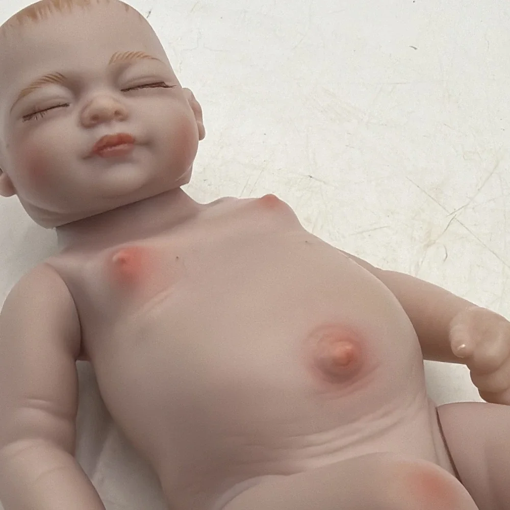Full Body Silicone Baby Girl Reborn Baby Doll Accurate Model